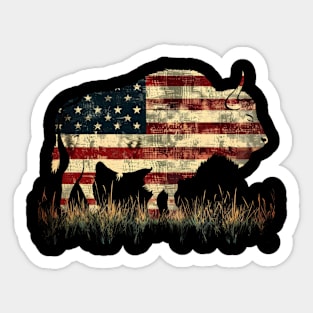 Buffalo Intelligence Quotient Sticker